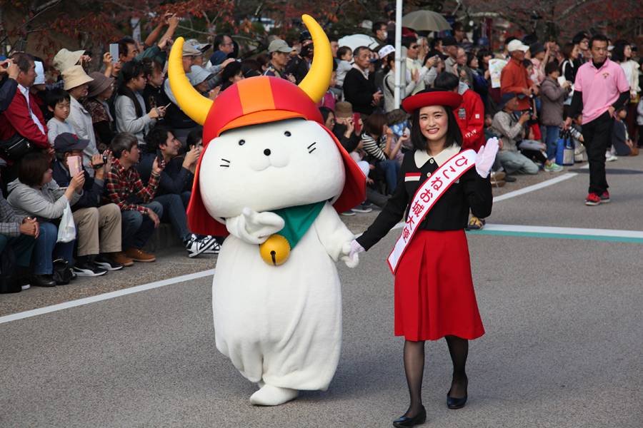 11月3日開催「第66会ひこねの城まつりパレード」
