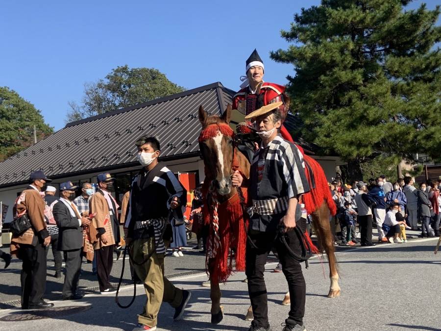 11月3日に開催された城まつりパレ―ド♪