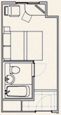 部屋の見取り図